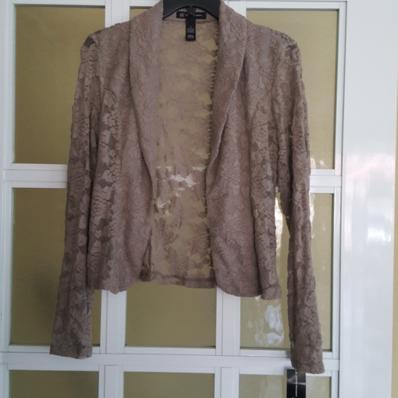 Womens Elegant Lace Blazer - Small - MACYS - Picture 12 of 15